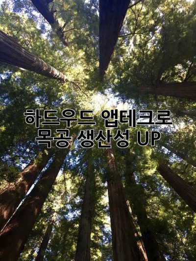 하드우드 앱테크로 목공 생산성 UP! ✨