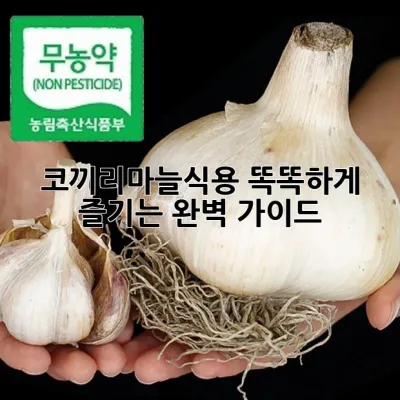 코끼리마늘식용, 똑똑하게 즐기는 완벽 가이드 🐘🌿