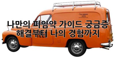 나만의 피임약 가이드: 궁금증 해결부터 나의 경험까지!