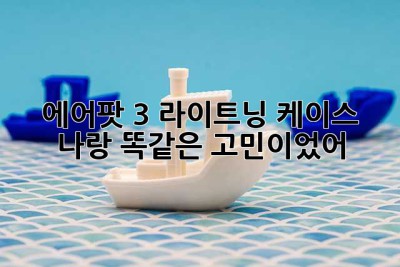 에어팟 3 라이트닝 케이스? 나랑 똑같은 고민이었어! ✨